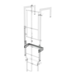 MUNK Ausstiegstritt Sicherungstüre Stahl verz