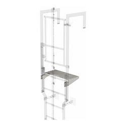 MUNK Ausstiegstritt Sicherungstür Edelstahl