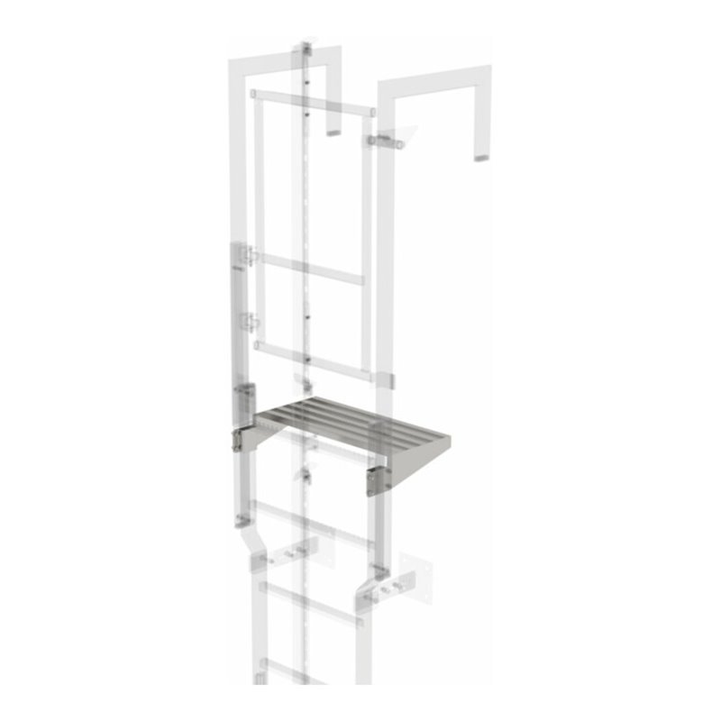 MUNK Ausstiegstritt Sicherungstür Edelstahl