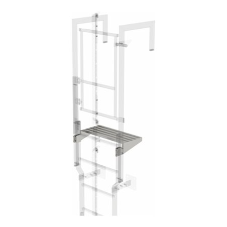 MUNK Ausstiegstritt Sicherungstür Edelstahl