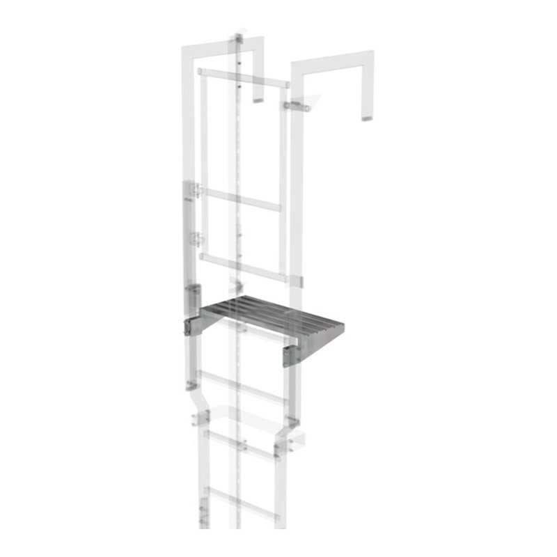 MUNK Ausstiegstritt Sicherungstüre Stahl verz