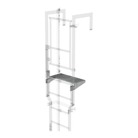 MUNK Ausstiegstritt Sicherungstüre Stahl verz