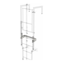 MUNK Ausstiegstritt Sicherungstür Edelstahl