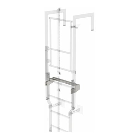 MUNK Ausstiegstritt Sicherungstür Edelstahl