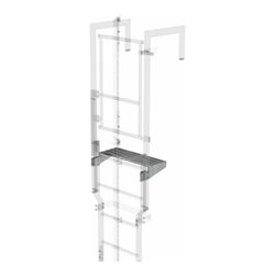 MUNK Ausstiegstritt Sicherungstüre Stahl verz