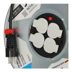 Garant S 4 E Kabeltrommel 50m H05VV-F 3G1,5