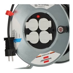 Garant S 4 E Kabeltrommel 25m H05VV-F 3G1,5