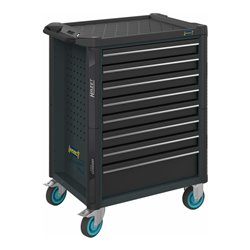 HAZET Werkstattwagen Assistent 179NT-8-RAL7016 Schubladen flach: 7 x 77 x 522 x 398 mm Schubladen hoch: 1 x 162 x 522 x 398 mm
