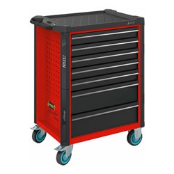 HAZET Werkstattwagen Assistent 179N-7-RAL3020 Schubladen flach: 5 x 77 x 522 x 398 mm Schubladen hoch: 2 x 162 x 522 x 398 mm