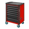 HAZET Werkstattwagen Assistent 179N-7-RAL3020 Schubladen flach: 5 x 77 x 522 x 398 mm Schubladen hoch: 2 x 162 x 522 x 398 mm
