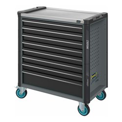 HAZET Werkstattwagen Assistent 179NXL-8-VW Schubladen flach: 7 x 77 x 696 x 398 mm Schubladen hoch: 1 x 162 x 696 x 398 mm