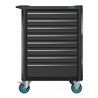 HAZET Werkstattwagen Assistent 179N-8-RAL7021 Schubladen flach: 7 x 77 x 522 x 398 mm Schubladen hoch: 1 x 162 x 522 x 398 mm