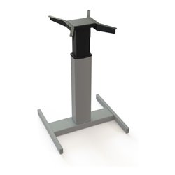 STIER Elektrisch Höhenverstellbares Gestell 501-19, mobil, für 80x80cm Platte