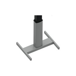 STIER Elektrisch Höhenverstellbares Gestell 501-19, mobil, für 80x80cm Platte