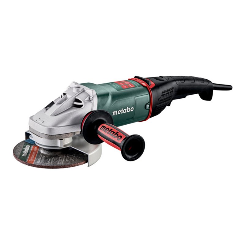Metabo Winkelschleifer WEPBA 24-180 MVT Quick mit Bremse, Schnellspannmutter, drehbarem Haupthandgriff, Totmannschalter Karton