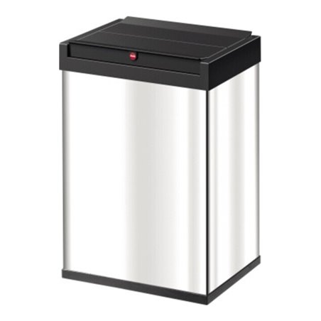 Hailo Big-Box Swing L, Großraum-Müllbox, 35 ltr, Edelstahl