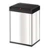 Hailo Big-Box Swing L, Großraum-Müllbox, 35 ltr, Edelstahl