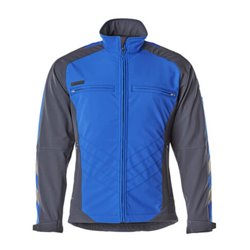 Mascot Dresden Soft Shell Jacke Größe 4XL, kornblau/schwarzblau
