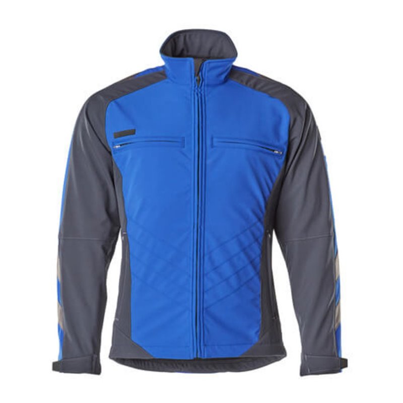 Mascot Dresden Soft Shell Jacke Größe 4XL, kornblau/schwarzblau