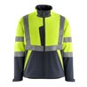 Mascot Kiama Soft Shell Jacke Größe 4XL, hi-vis gelb/schwarzblau