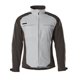 Mascot Dresden Soft Shell Jacke Größe 4XL, weiss/dunkelanthrazit