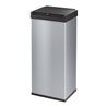 Hailo Big-Box Swing XL, Großraum-Müllbox, 52 ltr, Silber