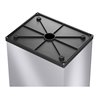 Hailo Big-Box Swing XL, Großraum-Müllbox, 52 ltr, Silber