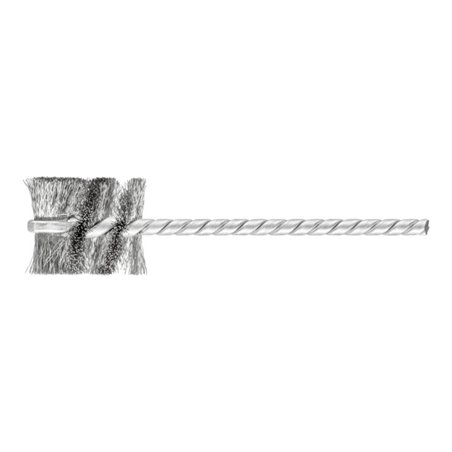 PFERD TOOLS Innenbürste IBU Ø22x25 mm Schaft-Ø3,8 mm Stahl-Draht-Ø0,12