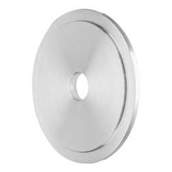 PFERD TOOLS Spannflansch für POLINOX-Vliesräder PNK mit Bohrung Ø 76,2 mm Reduzierung auf Bohrung-Ø 16,1 mm