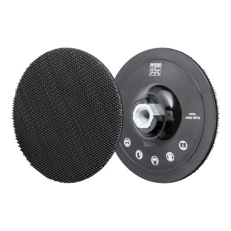 PFERD TOOLS POLIVLIES-Klettrondenhalter PVKRH Ø 125 mm Gewinde M14