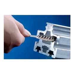 PFERD TOOLS Innenbürste IBU Ø25x100mm mit Öse Edelstahl-Draht-Ø0,15