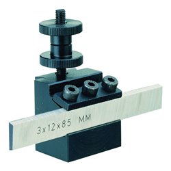 Proxxon Abstechstahlhalter mit Klinge (12 x 3 x 85 mm)