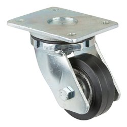 BS Rollen Schwerlastrolle RR100.B80.101 Lenkrolle, Raddurchmesser 100 mm,