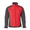 Mascot Dresden Soft Shell Jacke Größe 4XL, rot/schwarz