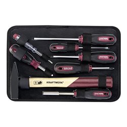 Kraftwerk 3944 AluPro Werkzeugkoffer, 123-teilig