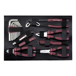 Kraftwerk 3944 AluPro Werkzeugkoffer, 123-teilig