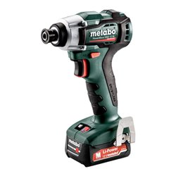 Metabo Akku-Schlagschrauber PowerMaxx SSD 12 BL metaBOX 118 12V 2x2Ah Li-Power + SC 30