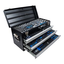 BGS Metall-Werkzeugkoffer 3 Schubladen mit 143 Werkzeugen
