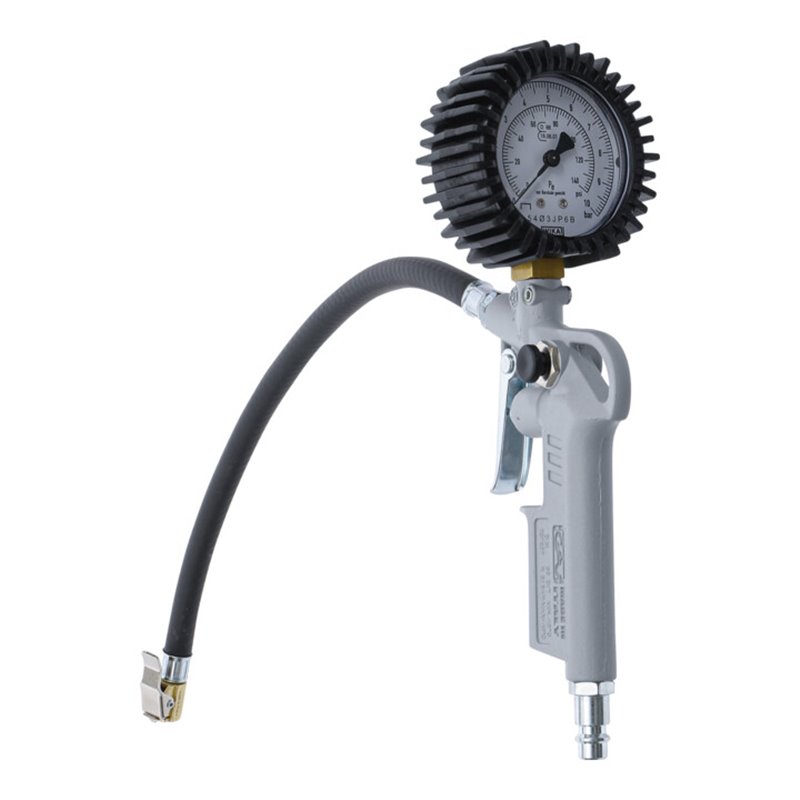 BGS Druckluft-Reifenfüllpistole geeicht 0 - 10  bar