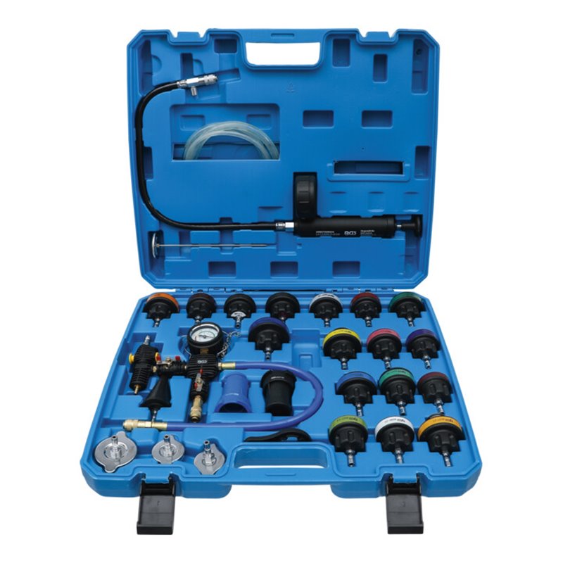 BGS Kühlsystem-Abdrück-Satz inkl. Befüllsystem 28-tlg.