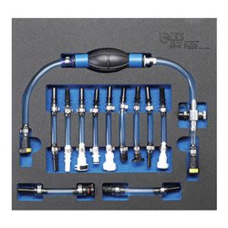 BGS Diesel-Niederdruckkreis-Entlüftungs-Satz für Ford, PSA, Opel, Fiat, Rover, Land Rover, Renault, Mercedes-Benz 12-tlg.