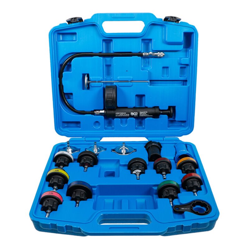 BGS Kühlsystem-Abdrück-Satz 18-tlg.