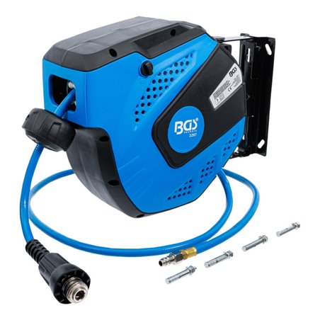 BGS Druckluftschlauch mit Aufroller, automatisch, 10 m