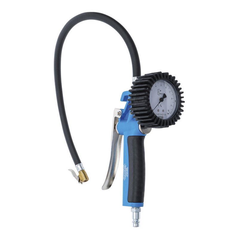 BGS Druckluft-Reifenfüllpistole geeicht 0 - 10 bar