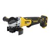 DEWALT Akku-Winkelschleifer 125mm (bürstenlos), 18 Volt Paddel-Schalter DCG406NT-XJ