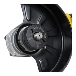 DEWALT Akku-Winkelschleifer 125mm (bürstenlos), 18 Volt Paddel-Schalter DCG406NT-XJ