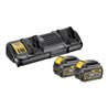DEWALT Starter-Set 2xAkku 54V /108 Wh DCB132T2-QW