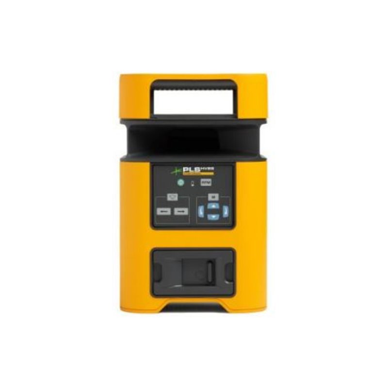 Fluke PLS HV2R Rotationslaser-Kit, rot, mit Stativ und Nivellierlatte