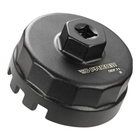 Facom Aufsetz-Ölfilterschlüssel Toyota, 4-Zylinder Benzin, Diesel Antriebe Innenvierkant 12,7 mm (1/2'), Außensechskant 28 mm