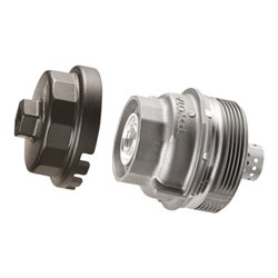 Facom Aufsetz-Ölfilterschlüssel Toyota, 4-, 6-, 8-Zylinder Diesel Antriebe Innenvierkant 12,7 mm (1/2'), Außensechskant 28 mm